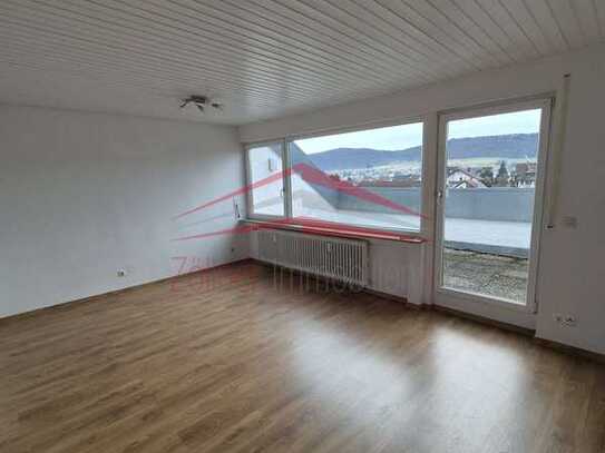 3- Zimmerwohnung mit Dachterrasse und Ausblick!