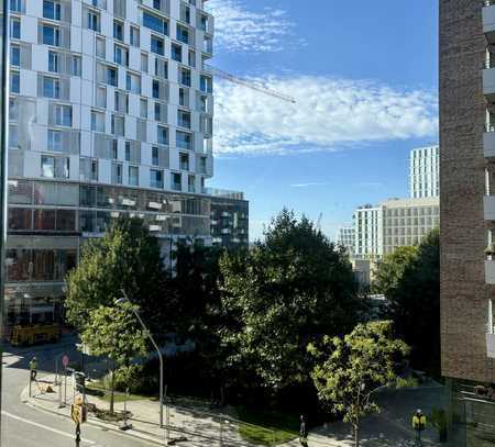 Innovative HafenCity-Wohnung mit Ausblick, viel Charme, Ambiente und Premium-Community-Zugang