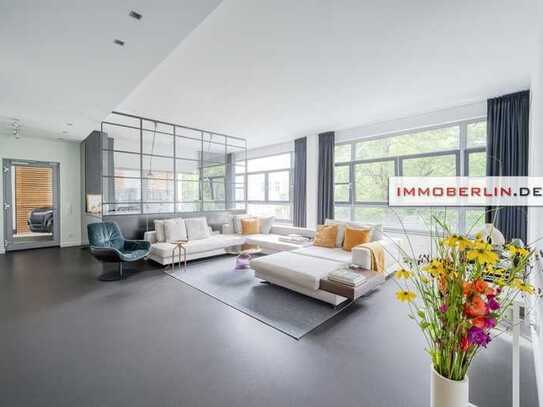 IMMOBERLIN.DE - Sensationelles CarLoft! Exquisite Wohnung mit Designambiente und Loggia