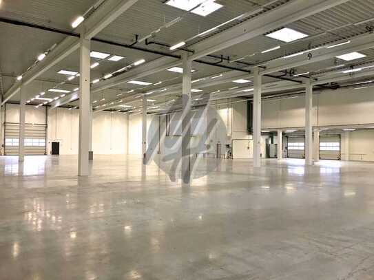 SCHNELL VERFÜGBAR ✓ RAMPE + EBEN ✓ Lager-/Logistik (8.000 m²) & Büro (1.000 m²) zu vermieten