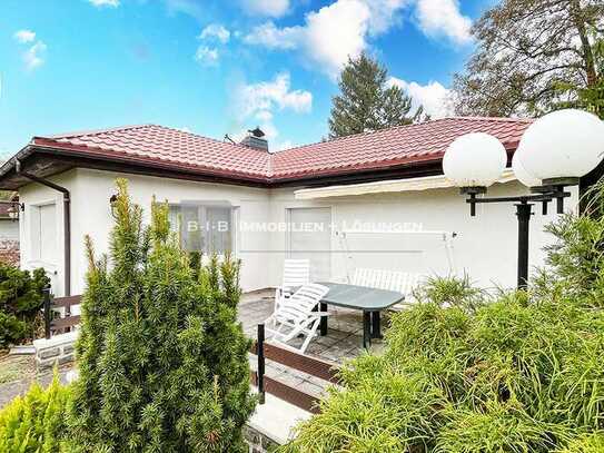 Winkelbungalow mit Ausbaureserve auf großem Grundstück in Bohnsdorf