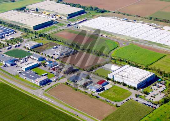 KEINE PROVISION ✓ Lager-/Produktion (5.000 m²) mit Büro (500 m²) & Freilager (4.000 m²)