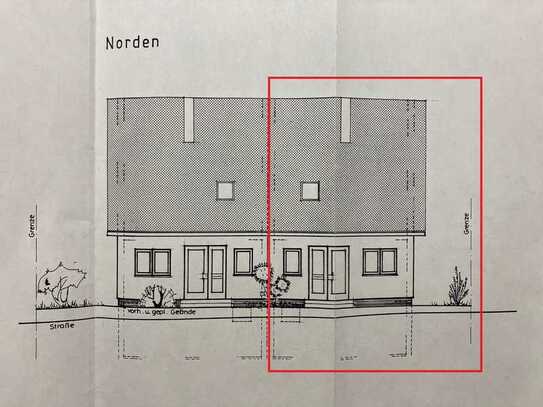 Doppelhaushälfte in Michelfeld mit möglichem Lagergebäude