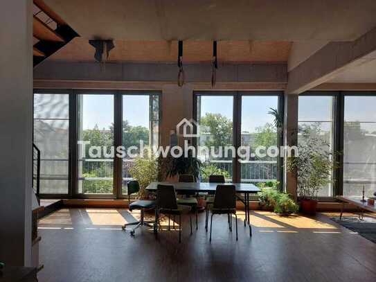 Tauschwohnung: Atemberaubendes Penthouse mit Parkblick im angesagten Connew