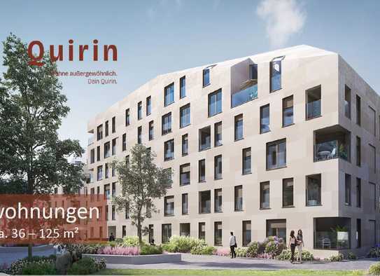 Quirin‘s Raumwunder für Singles und Paare * Neubau * 2-Zi. * 61 m²
