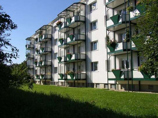 Sanierte 2-Raum-Wohnung mit Badewanne, Balkon und in ruhiger Lage