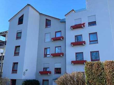 **Augsburg-Haunstetten** 3-Zimmer-Wohnung mit Gartenanteil