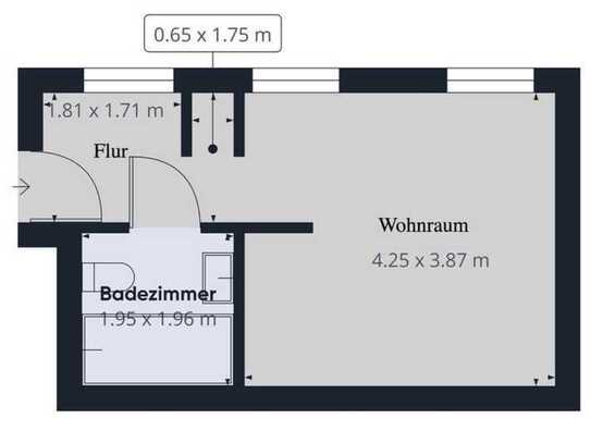 Möbelierte, gepflegte 1-Zimmer-Wohnung in Eschweiler