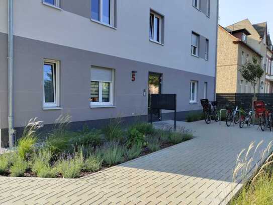 moderne, barrierearme 3-Raum Wohnung mit Terrasse in Neubau