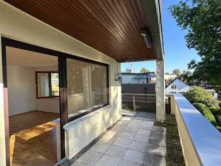 Penthouse-Wohnung im Grünen