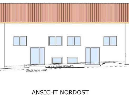 Haus (Doppelhaushälfte) Neubau mit Garten und Carport