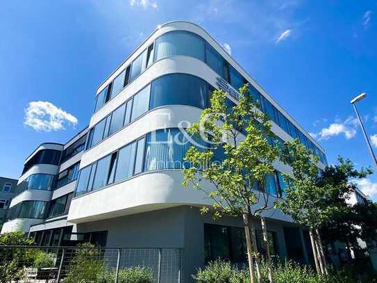 Hochwertige, flexible Büroflächen mit Dachterrasse in designschönem Büroobjekt