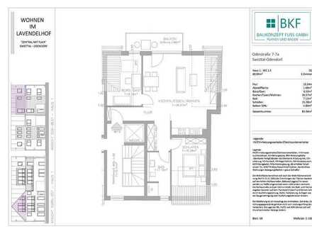 Wohnen im Lavendelhof, exklusive Dachgeschosswohnung mit Terrasse