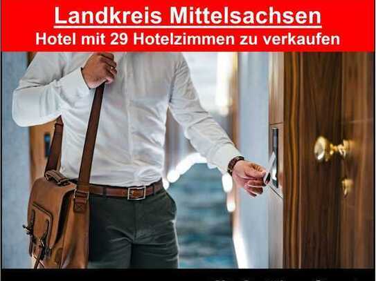 Landkreis Mittelsachsen - Hotel mit 29 Hotelzimmern zu verkaufen