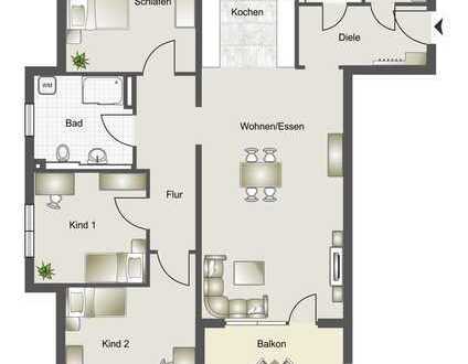 Moderne und helle Neubauwohnung in Mulfingen !!!