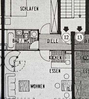 Cohnenhof tolle Maisonettwohnung 72 qm zu vermieten