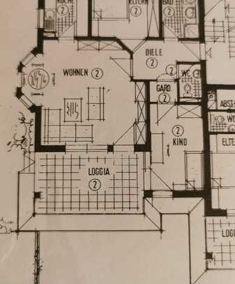 Freundliche 3-Zimmer-Wohnung mit Loggia und Einbauküche in Pfedelbach