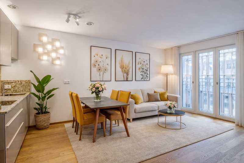 Urbanes Wohnen auf höchstem Niveau: Moderne 3 -Zimmer-WohnungBogenhausen