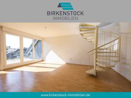 Hochwertig ausgestattete Maisonette-Wohnung mit Balkon in ruhiger Lage Düsseldorfs