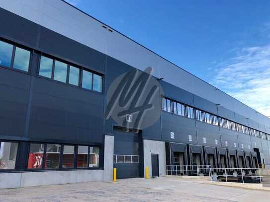 KEINE PROVISION ✓ NEUBAU ✓ VERFÜGBAR AB 2024 ✓ Lager-/Logistik (9.000 m²) & Büro (500 m²)