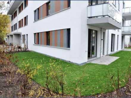 Neubauwohnung mit eigenem Garten (50qm) - Innenhoflage