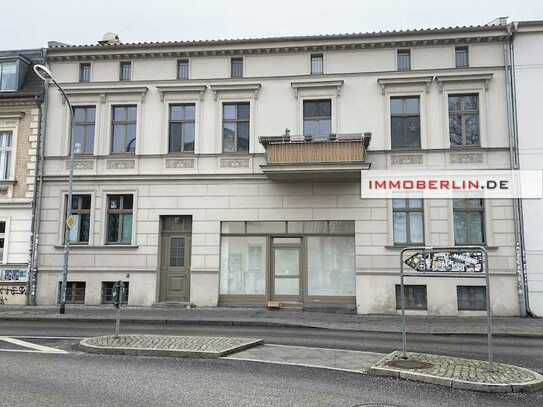 IMMOBERLIN.DE - Zentral in Babelsberg! Vermietete Altbauwohnung mit ruhigem Südbalkon