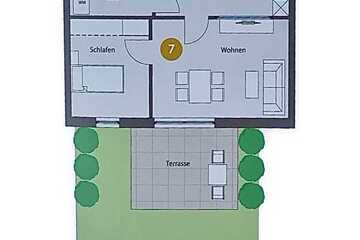 Erstbezug mit Garten: Geschmackvolle 2-Zimmer-Wohnung in Jetzendorf