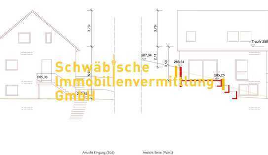EFH, Bauplatz, genehmigtes Baugesuch, Wfl. 172 m², Stellplatz, schöne & ruhige Lage