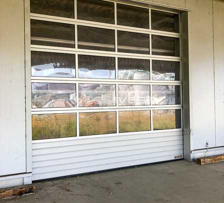 Ebenerdige Lagerhalle mit Büro