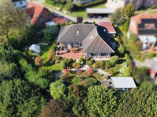 Liebe auf den ersten und zweiten Blick - Ebenerdiger Winkelbungalow in Satrup/Südertoft