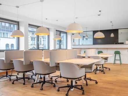 Coworking-Bereich in Regus Moenchengladbach City