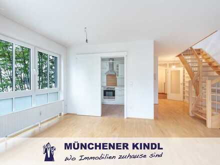 + + 5 ZIMMER MAISONETTEWOHNUNG MIT 3 BALKONEN UND GARTEN + +