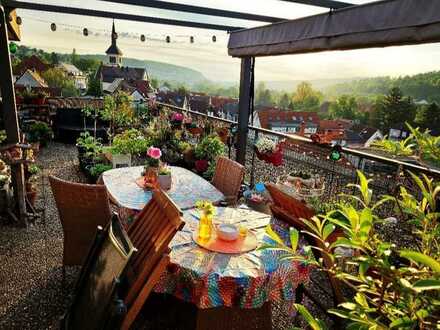 Über den Dächern von Eutingen: Lichtdurchflutetes Penthouse mit 2 Schlafzimmern