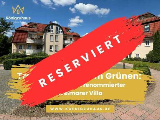 Traumwohnung im Grünen: Anlageobjekt in renommierter Weimarer Villa