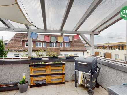 Moderne 1-Zi-ETW mit EBK und Dachterrasse, Filderstadt-Bonladen