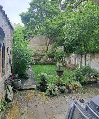 Ruhige Single/ Studenten Wohnung mit Garten zwischen Marktplatz und Lousberg im Veltmanviertel