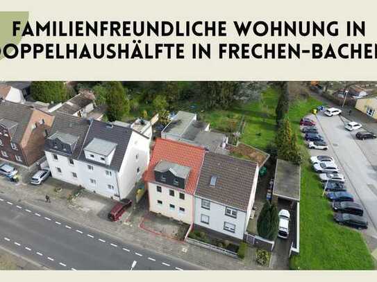 Familienfreundliche Wohnung in Doppelhaushälfte in Frechen-Bachem