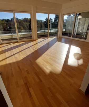 Große Dachgeschosswohnung mit Terrasse und Balkon in zentraler Lage