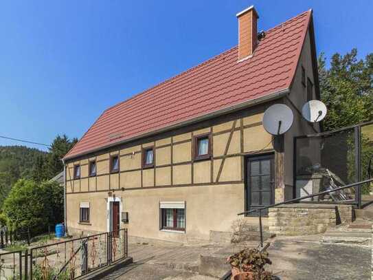 Traumhaft gelegenes Eigenheim inkl. Schuppen mit Garten und Garage