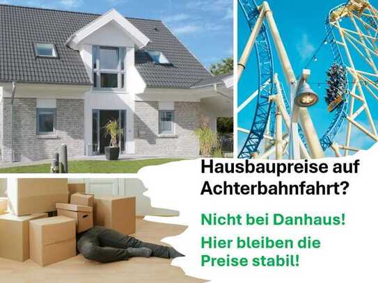 Danhaus, der einzige Fertighausanbieter, der die gemauerte Klinkerwand ohne Aufpreis im Standard hat