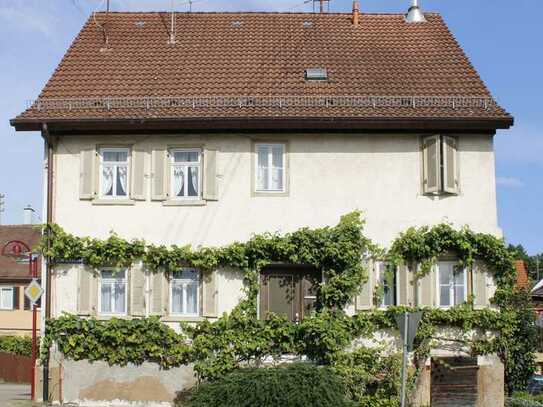 Für Liebhaber: Wohnhaus mit viel Charme in Fachwerkkonstruktion (verputzt)