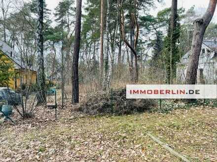 IMMOBERLIN.DE - Naturschönes Baugrundstück in idyllischer Lage im Berliner Speckgürtel