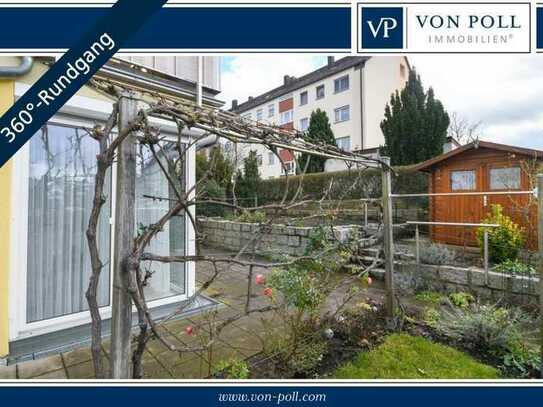 VON POLL | 3-Zimmer-Erdgeschosswohnung mit Wintergarten und Südwest-Garten