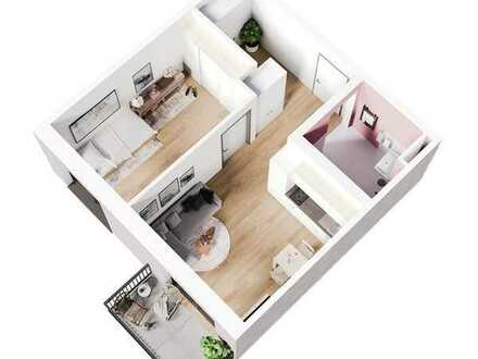 Komfortables 2 Zimmer-Apartment für Senioren im 1.OG, zu vermieten