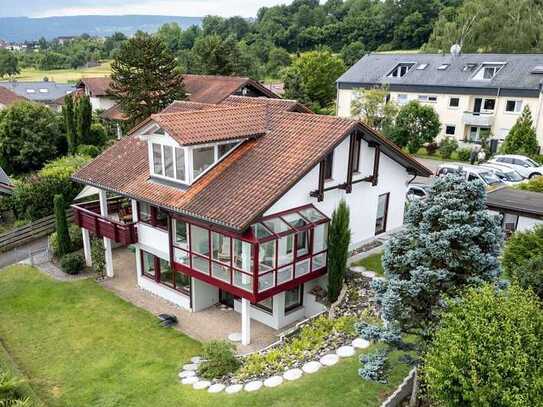 Exklusives Einfamilienhaus mit Panorama Bodenseeblick – Werkstatt und Garage inklusive!