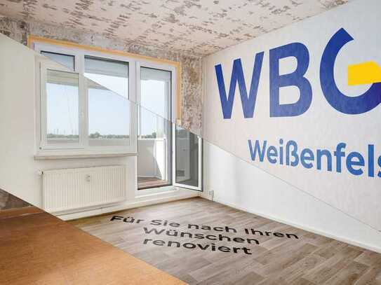 Wir renovieren für Sie*3RW*großer Balkon*saniertes Gebäude*2.OG