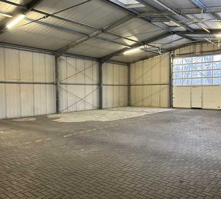 Lagerhalle 300 m² + ca.400m² Grundstück zu vermieten