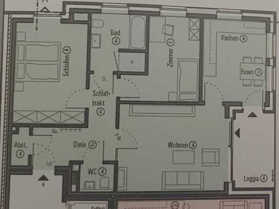 Hochwertige 3-Zimmer-Wohnung in zentraler und ruhiger Lage von Ahaus