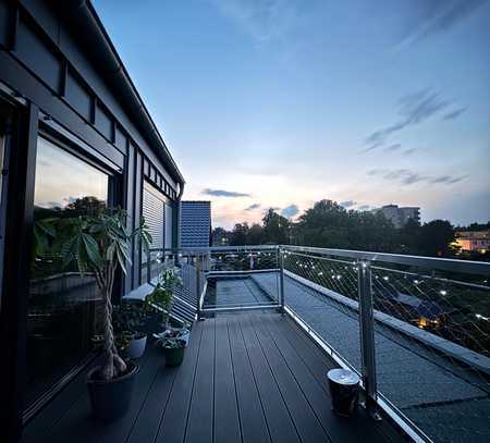 schicke 2-Zimmer-Dachgeschosswohnung mit Terrasse in Pulheim