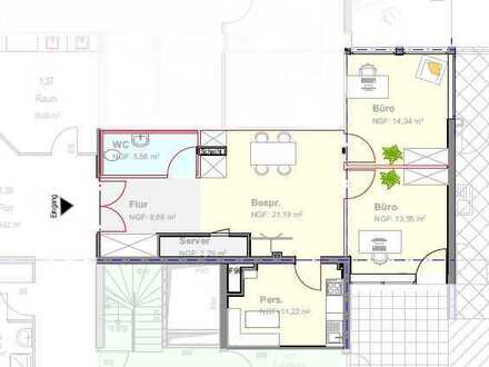 1. OG - 80 m² Büro / Praxisflächen - Flächen neu nach Umbauwunsch